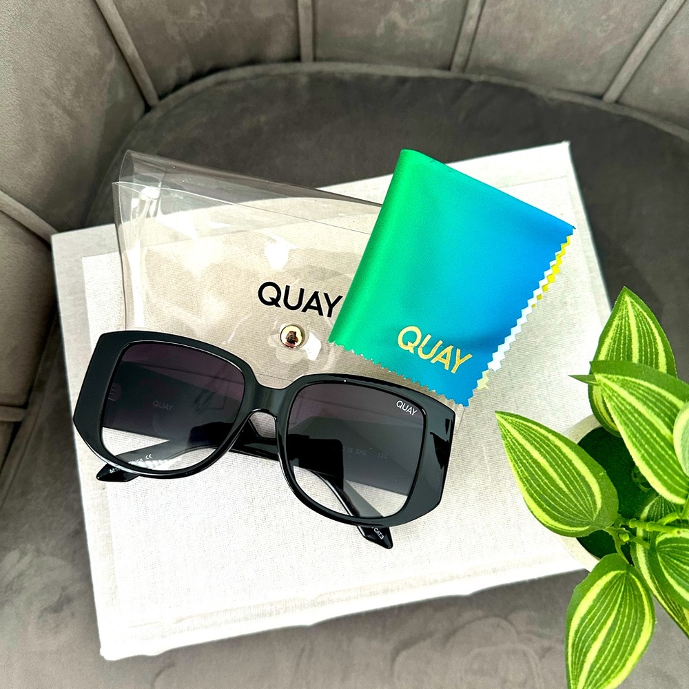 QUAY Australia Who Is She Sunglasses